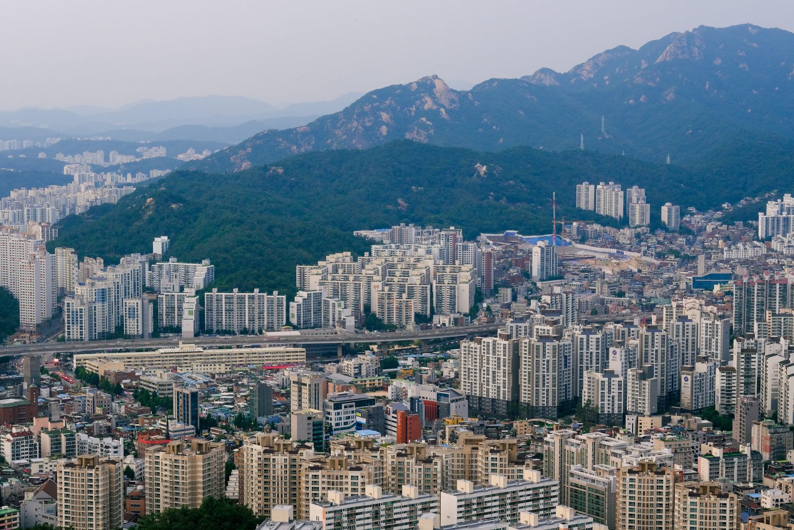 Seoul skyline, South Korea
