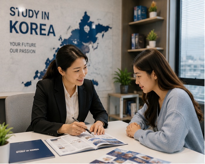 Student counseling for studying in South Korea